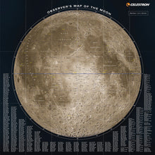 Celestron Deluxe Folding Moon Map