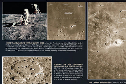 Celestron Deluxe Folding Moon Map