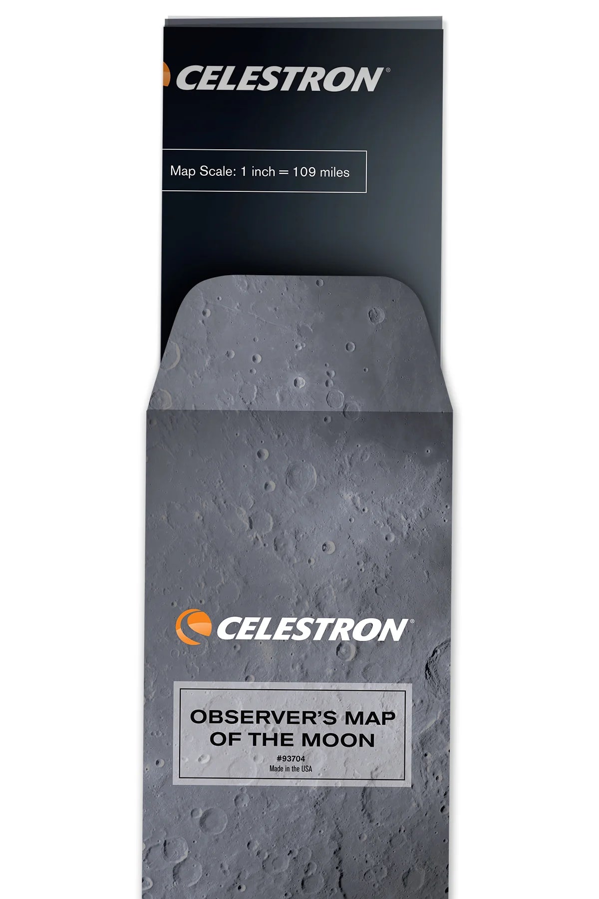 Celestron Deluxe Folding Moon Map