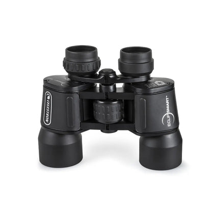 Black binoculars with 'Eclipsmart' branding on a white background