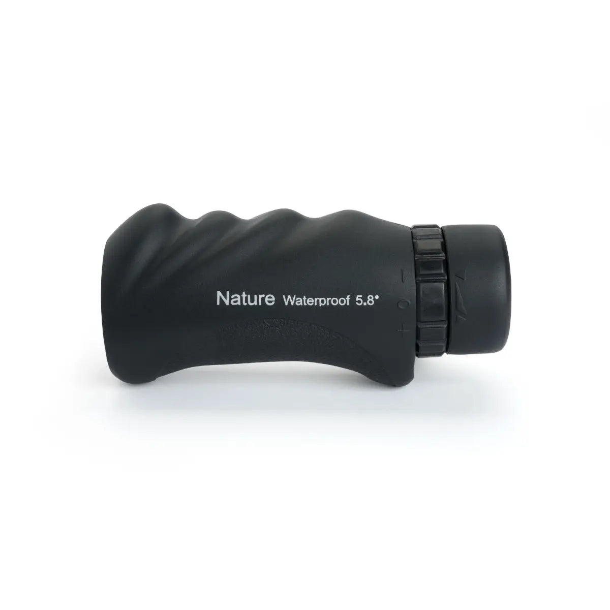 Black monocular with 'Nature Waterproof 5.8' text on a white background