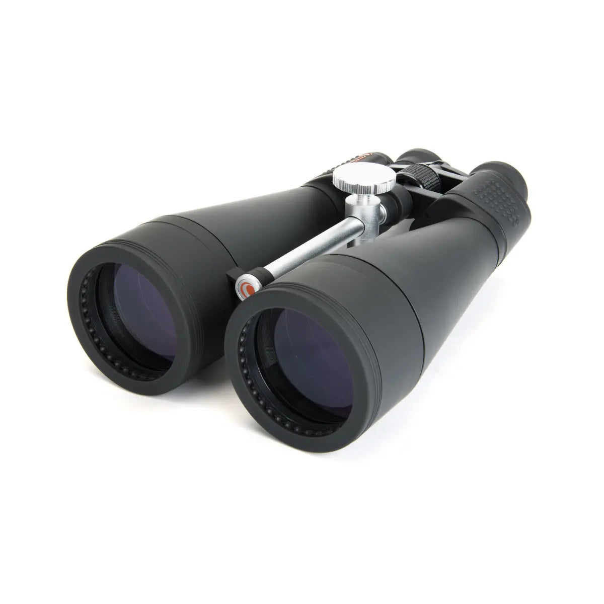 Pair of binoculars on a white background