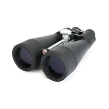 Pair of binoculars on a white background