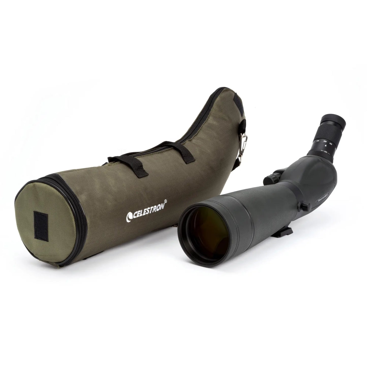 Celestron TrailSeeker 20–60x80 Angled Zoom Spotting Scope