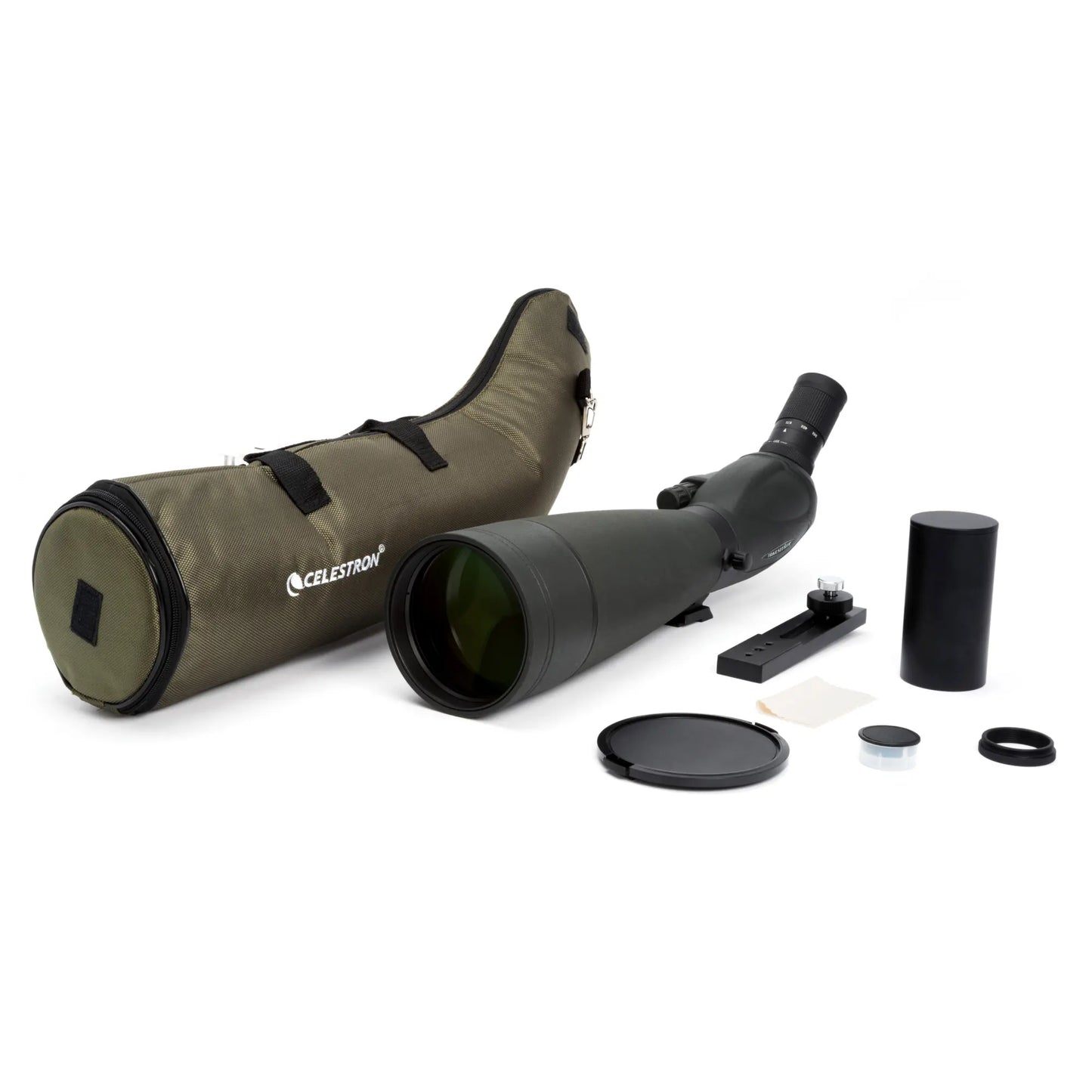 Celestron TrailSeeker 22–67x100 Angled Zoom Spotting Scope