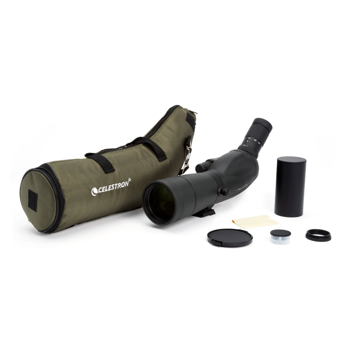 Celestron TrailSeeker 16–48x65 Angled Zoom Spotting Scope