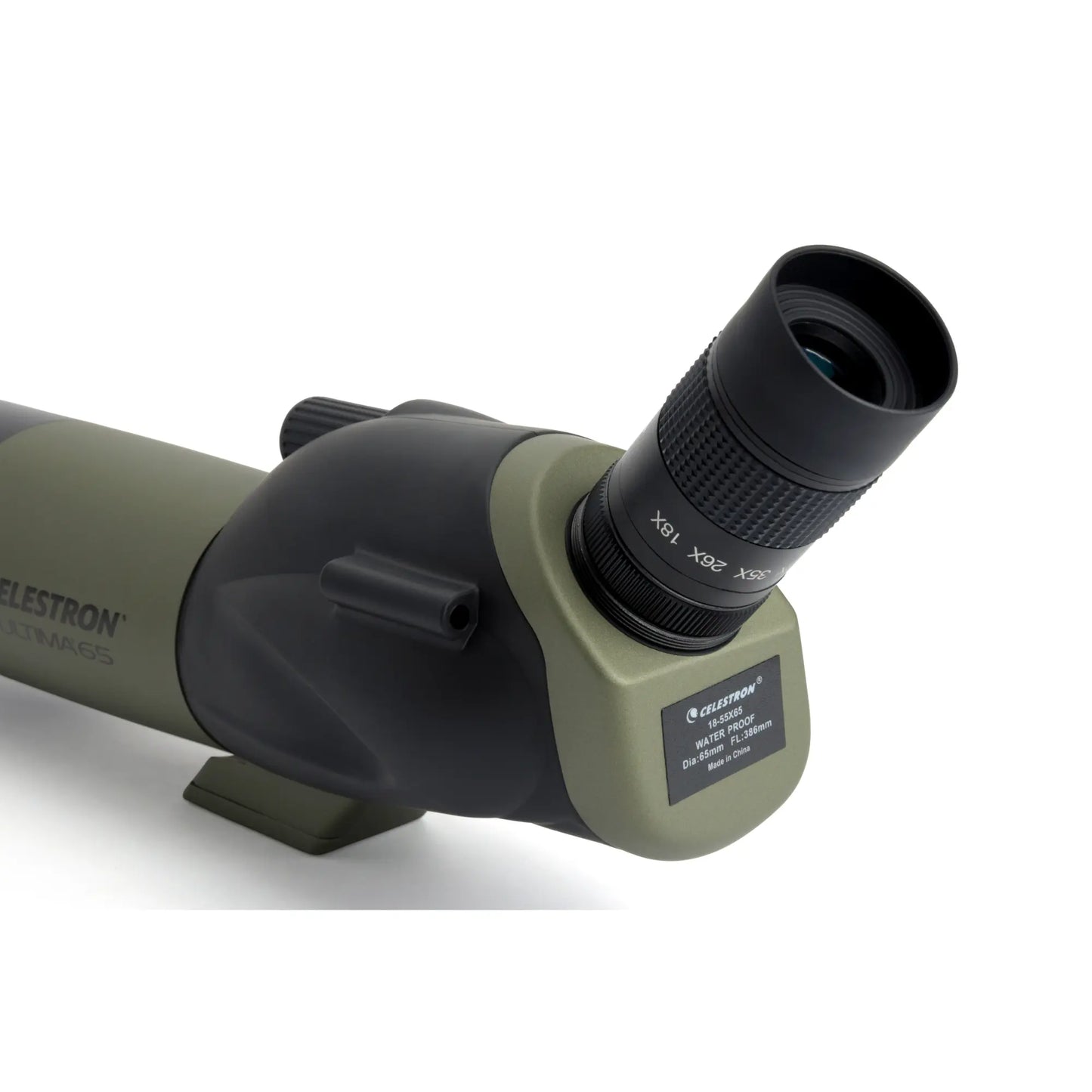 Celestron Ultima 18–55x65 Angled Zoom Spotting Scope
