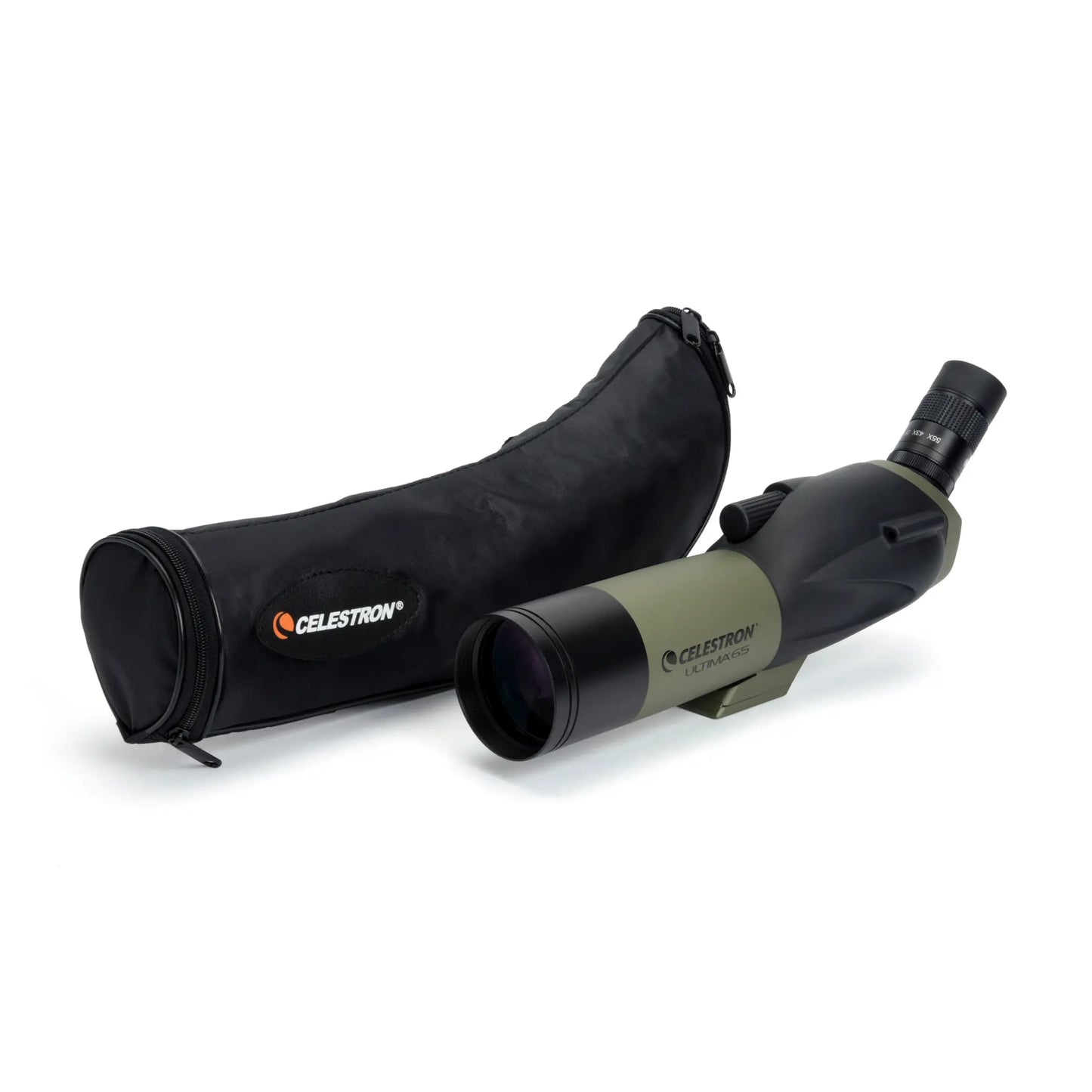 Celestron Ultima 18–55x65 Angled Zoom Spotting Scope