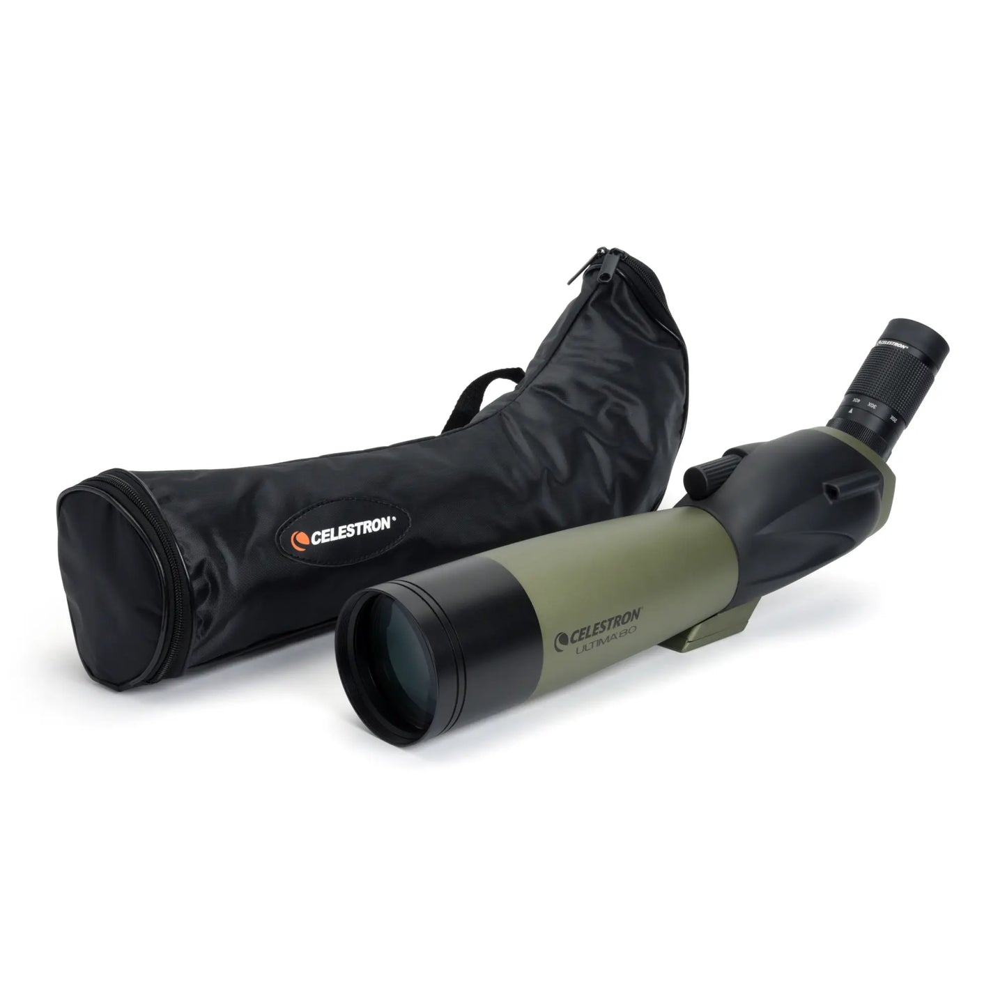 Celestron Ultima 20–60x80 Angled Zoom Spotting Scope