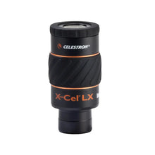 Celestron X-Cel LX eyepiece on a white background