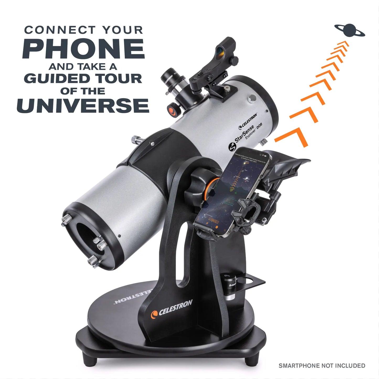 Celestron StarSense Explorer 114mm Tabletop Dobsonian Telescope