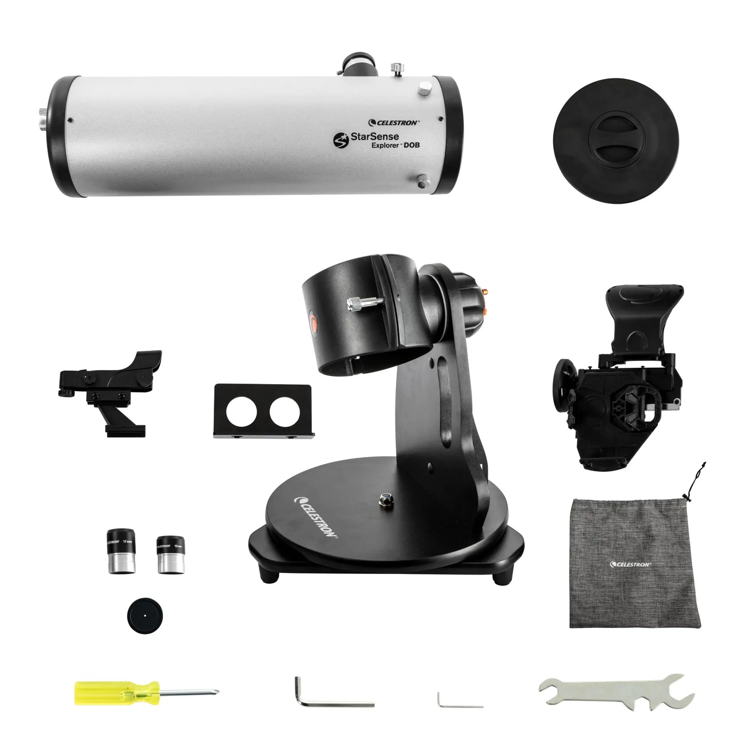 Celestron StarSense Explorer 114mm Tabletop Dobsonian Telescope