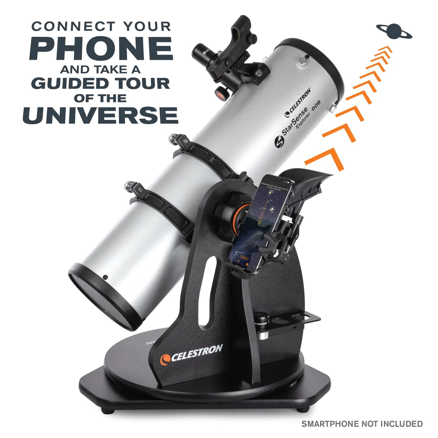Celestron StarSense Explorer 130 Tabletop Dobsonian Telescope