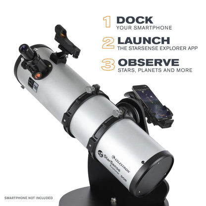 Celestron StarSense Explorer 130 Tabletop Dobsonian Telescope