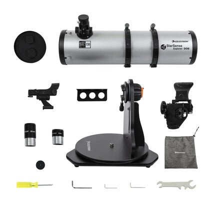 Celestron StarSense Explorer 130 Tabletop Dobsonian Telescope