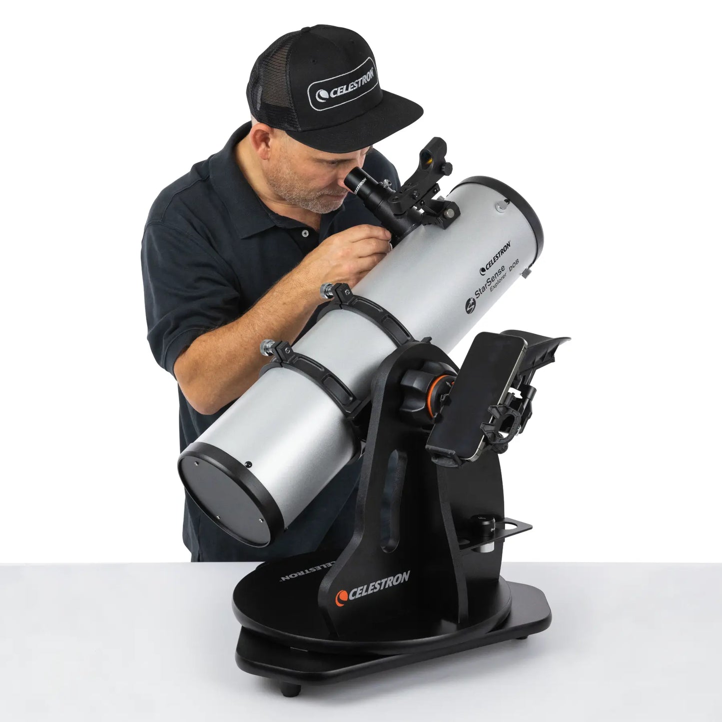 Celestron StarSense Explorer 130 Tabletop Dobsonian Telescope