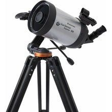 Celestron telescope on a white background