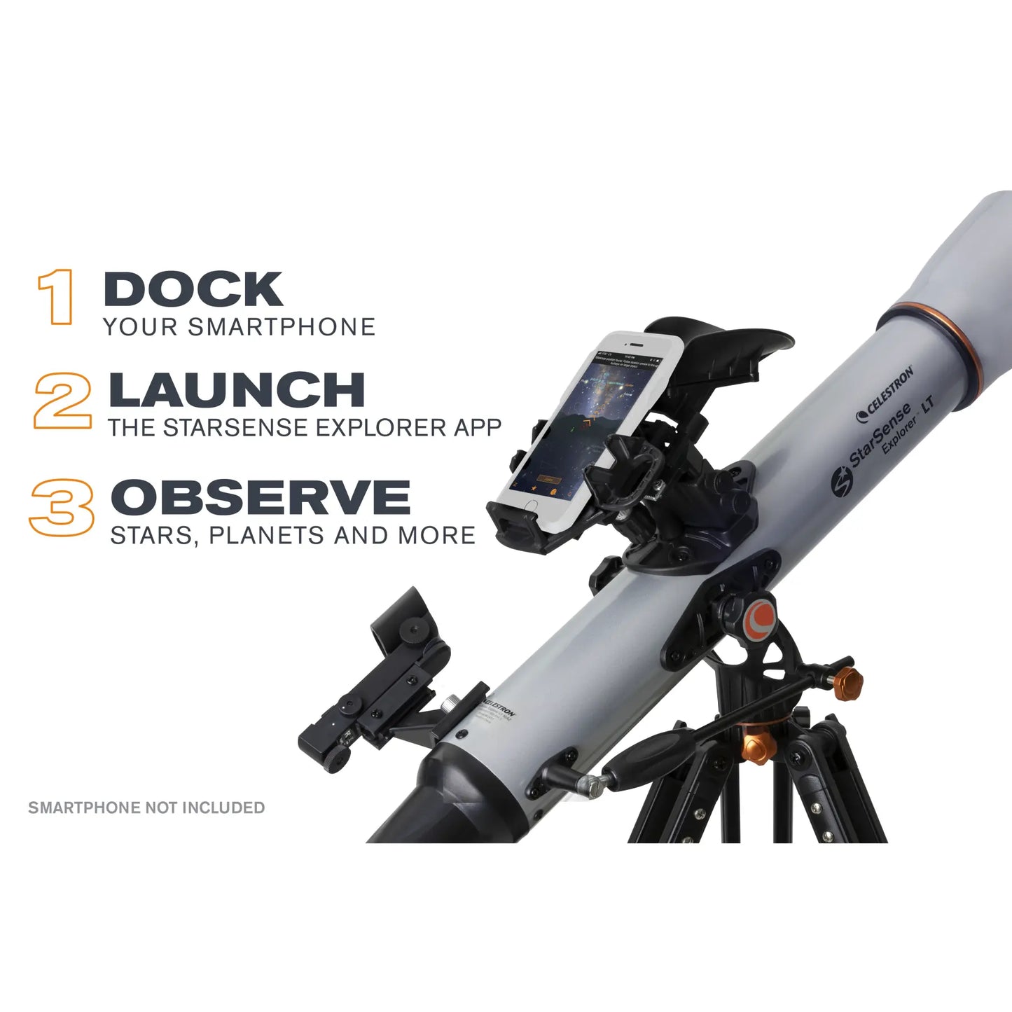 Celestron StarSense Explorer LT 80 Refractor Telescope