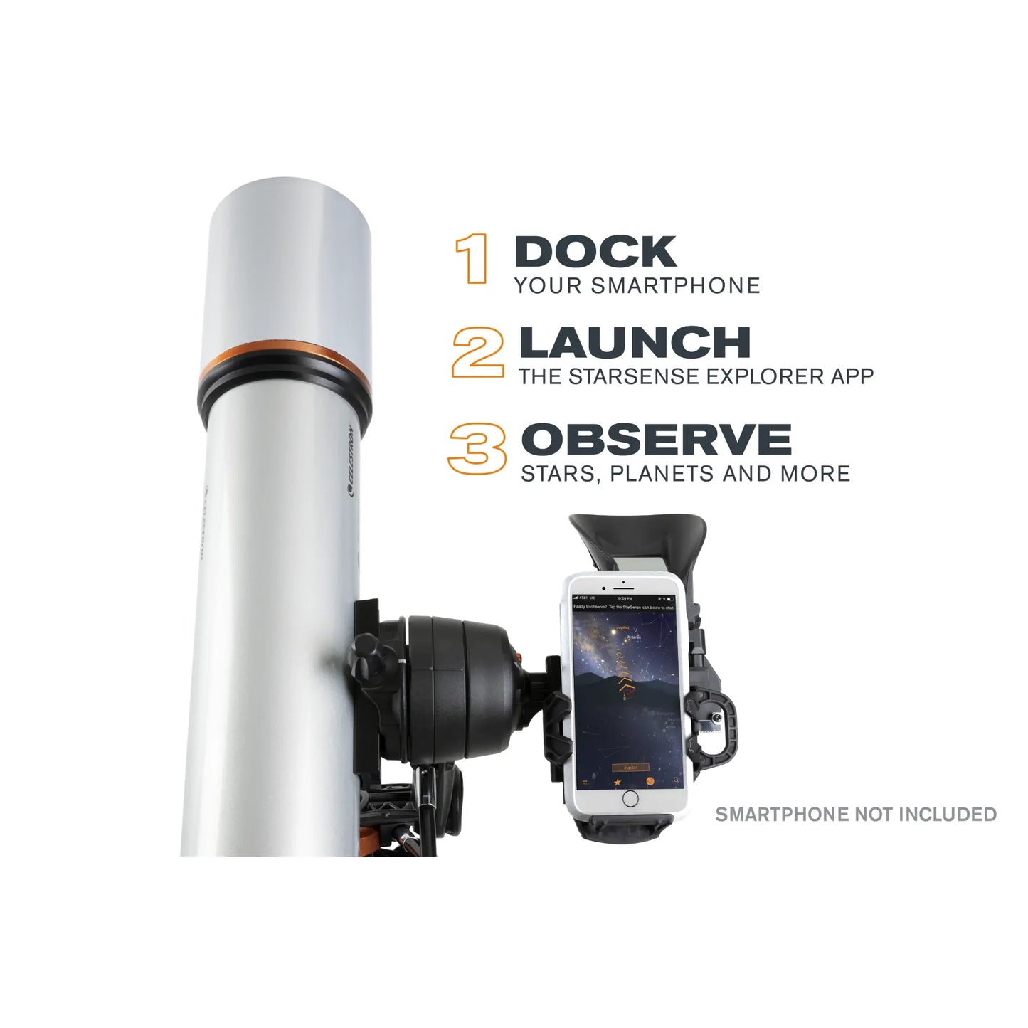 Celestron StarSense Explorer DX 102AZ Refractor Telescope