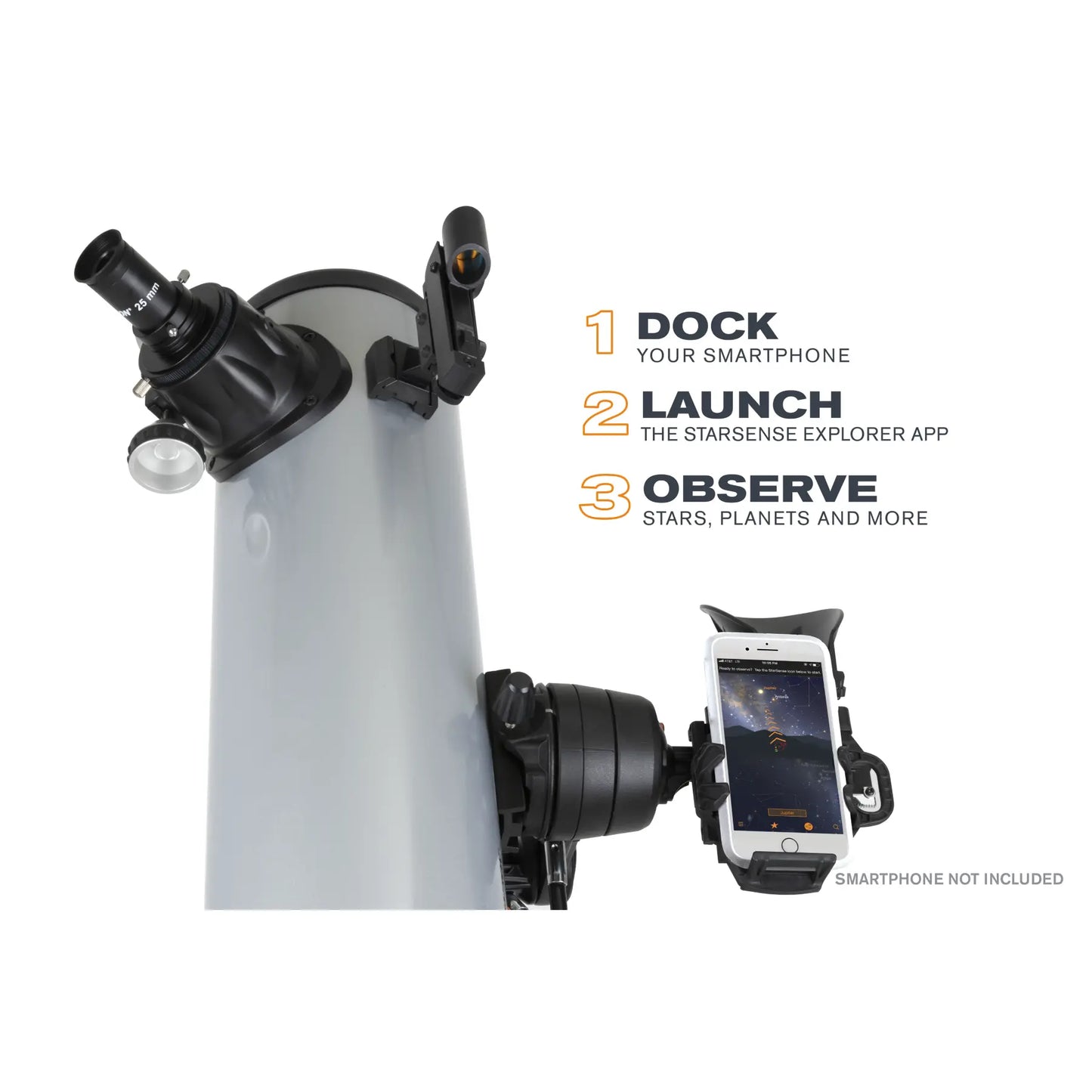 Celestron StarSense Explorer DX 130AZ Reflector Telescope