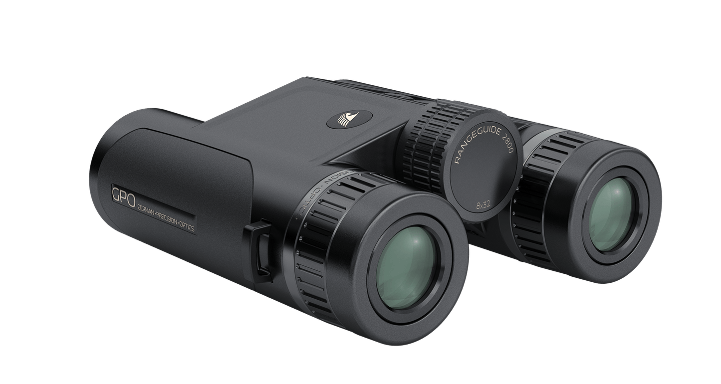 GPO Rangeguide 2800 8x32 Laser Rangefinder Binoculars
