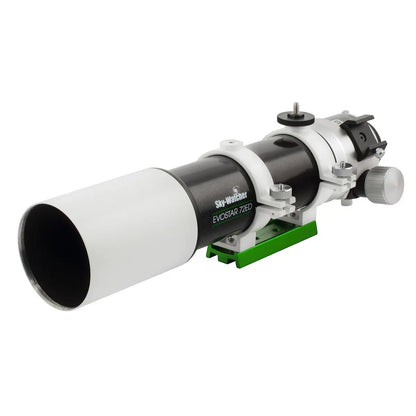Sky-Watcher Evostar 70ED telescope on a white background