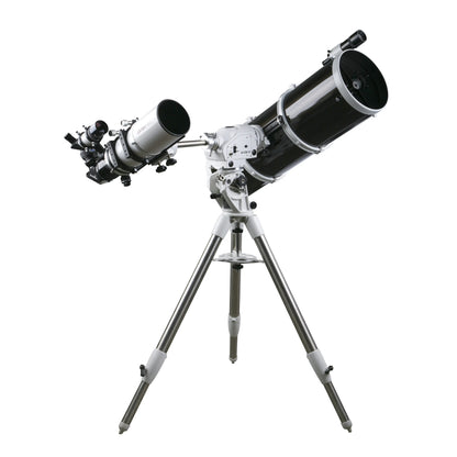 Telescope on a white background